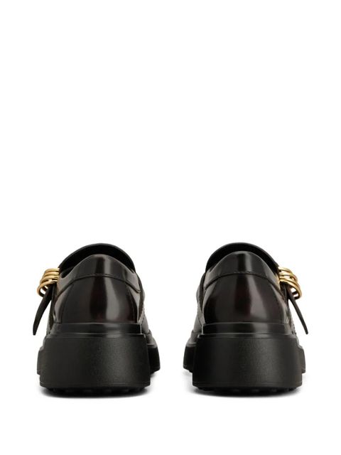 Tod's leather loafers - Brown