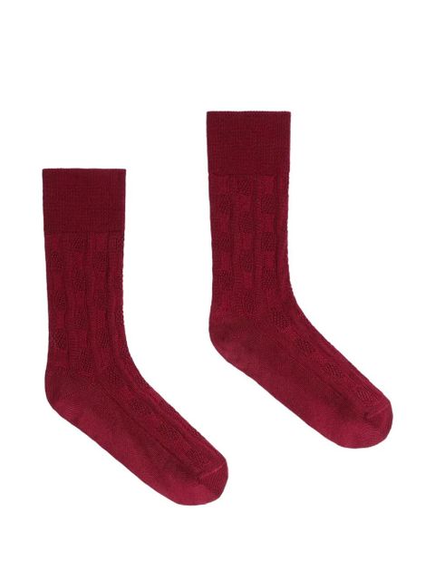 DRIES VAN NOTEN textured socks - zdjęcie produktu nr 1