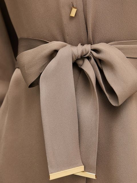 Marciano by Guess koszula ANITA damska kolor brązowy relaxed z kołnierzykiem klasycznym 5YGH13 7356A