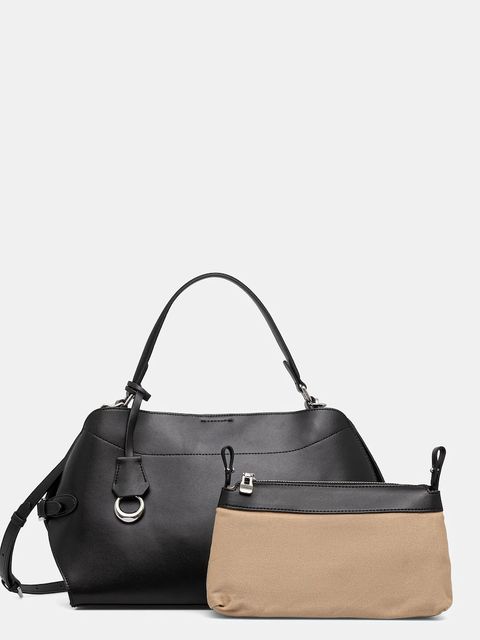 Answear.LAB torebka skórzana kolor czarny