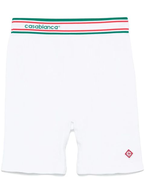 Casablanca seamless sports shorts - White - zdjęcie produktu nr 1