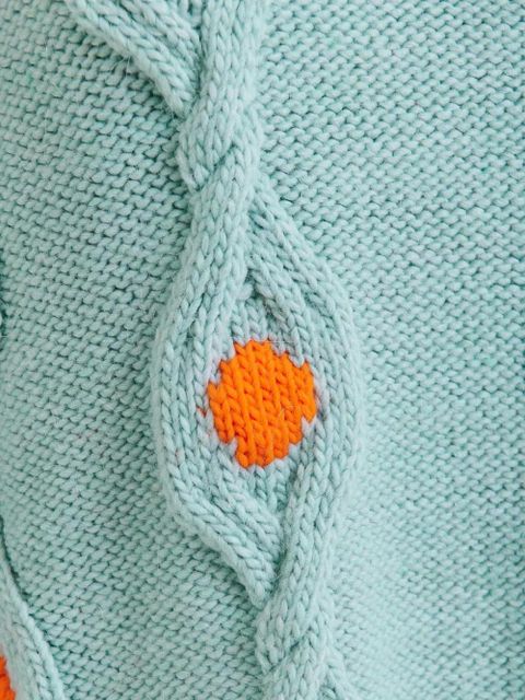 Essentiel Antwerp Ixel cable-knit sweater - Blue