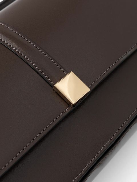 Marc O'Polo torebka skórzana kolor brązowy 5000009278