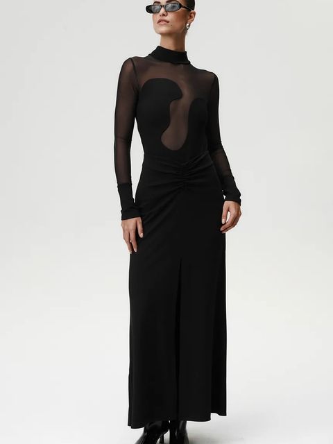 Undress Code body Classic damskie kolor czarny z półgolfem 997