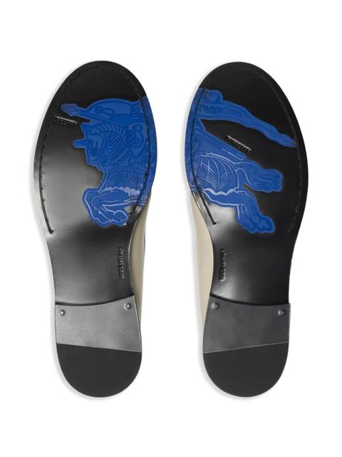 Burberry leather Cadet loafers - Neutrals