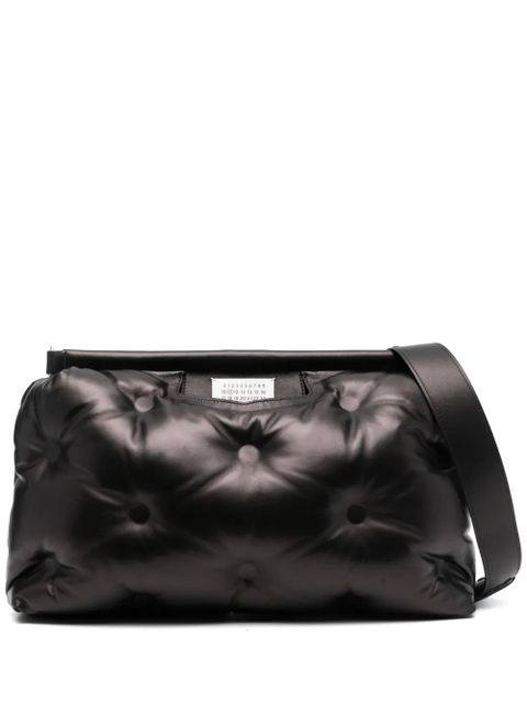 Maison Margiela Glam Slam leather tote bag - Black - zdjęcie produktu nr 1