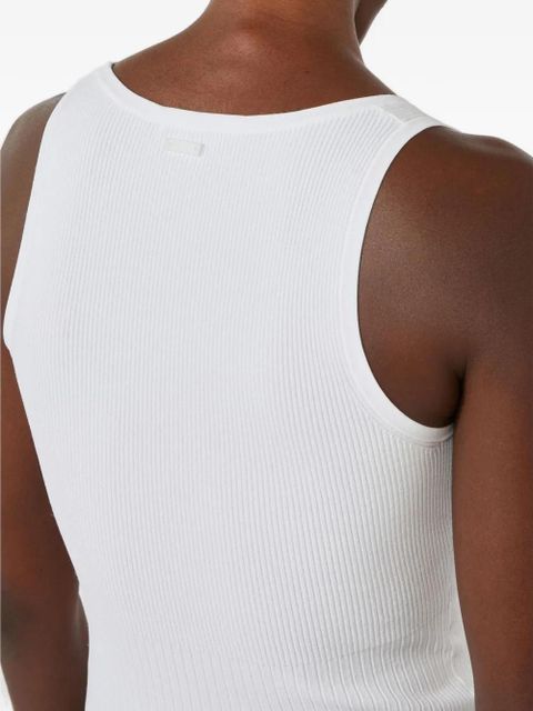 Max Mara scoop-neck tank top - White