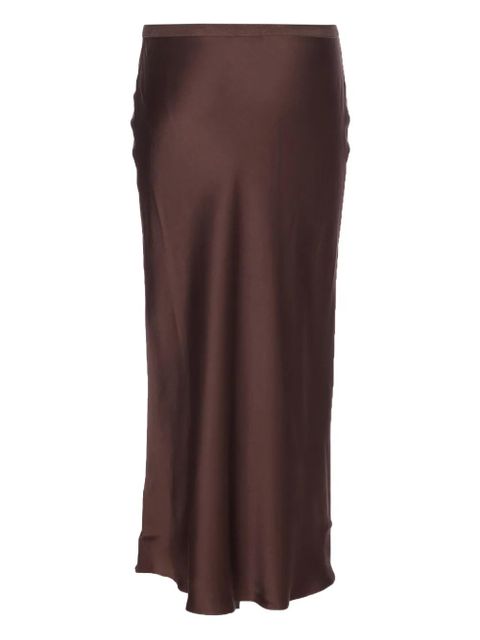 ANINE BING Bar midi skirt - Brown - zdjęcie produktu nr 2