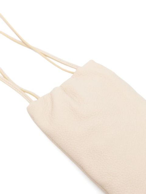 The Row grained-leather phone case - Neutrals - zdjęcie produktu nr 2