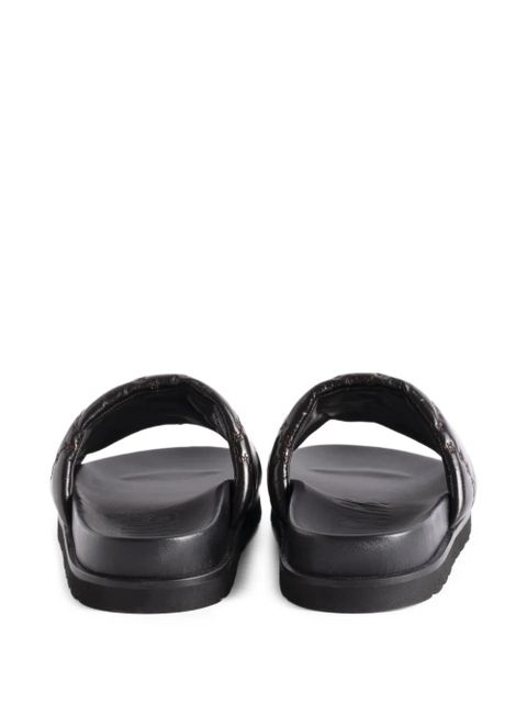 Zadig&Voltaire padded leather sandals - Brown