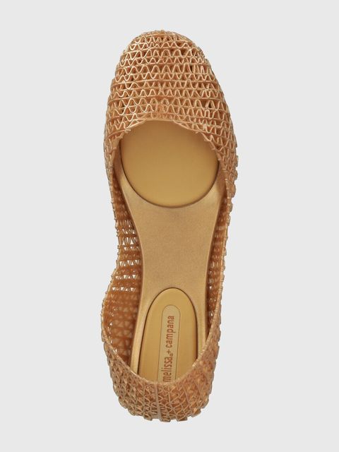 Melissa baleriny MELISSA CAMPANA PAPEL AD kolor złoty M 33693 AO462