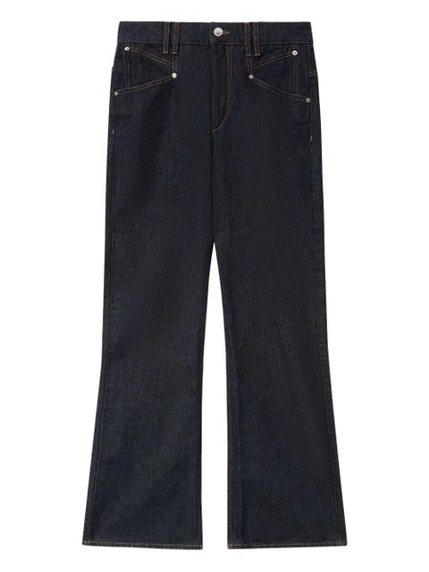 ISABEL MARANT Belvia pocket flared jeans - Blue - zdjęcie produktu nr 1