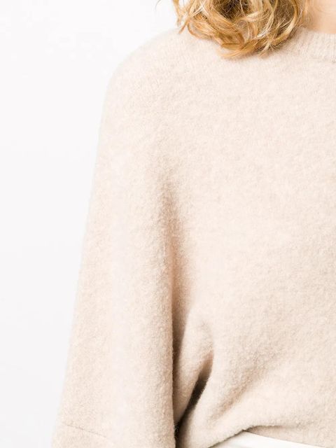 Nanushka long-sleeve fitted jumper - Neutrals