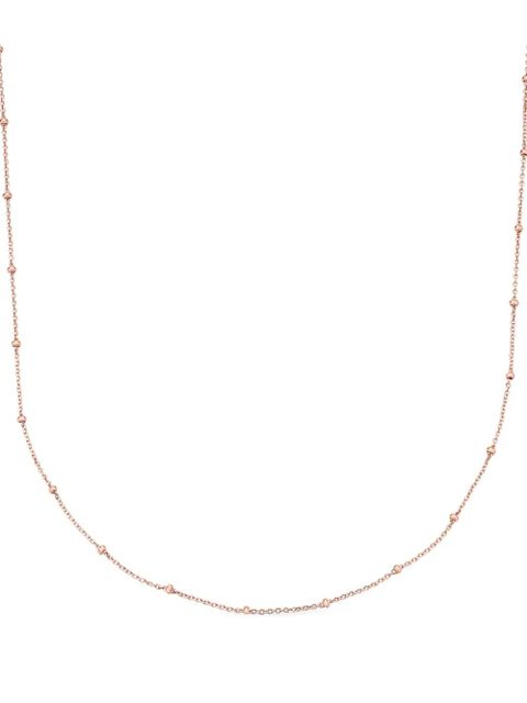 Monica Vinader fine-chain 18kt rose gold vermeil necklace - Pink - zdjęcie produktu nr 1