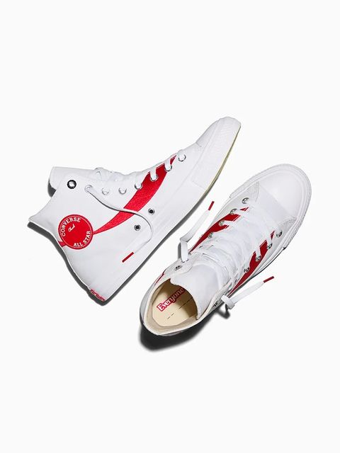 Converse trampki Converse x Coca-Cola Chuck Taylor All Star kolor biały A18434C