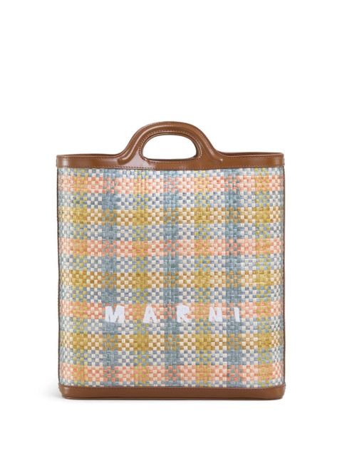 Marni woven tote bag - Pink - zdjęcie produktu nr 1