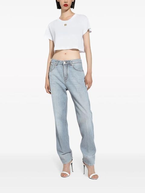 Dolce & Gabbana mid-rise boyfriend-fit jeans - Blue