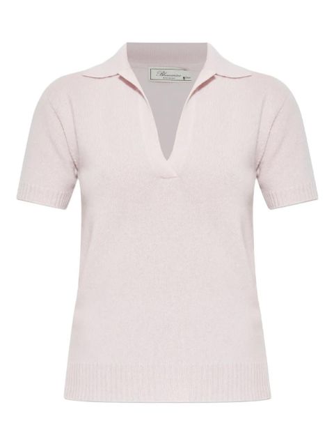 Blumarine V-neck T-shirt - Pink - zdjęcie produktu nr 1