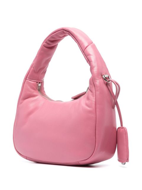 Prada mini padded leather shoulder bag - Pink