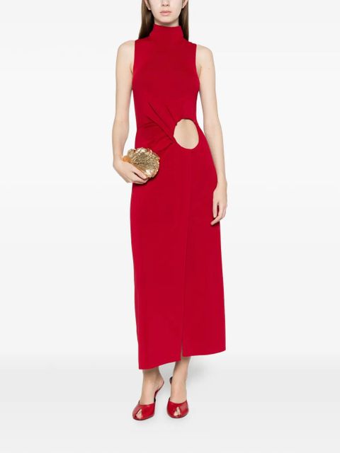 Cult Gaia Amana cut-out midi dress - Red - zdjęcie produktu nr 2