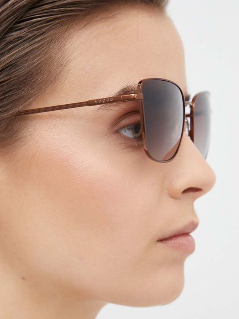 VOGUE okulary przeciwsłoneczne damskie kolor brązowy 0VO4308S