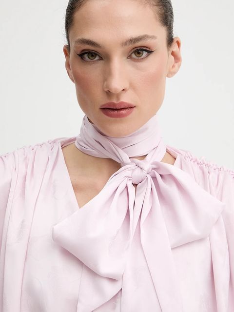 Rotate sukienka kolor fioletowy mini dopasowana 1160641809