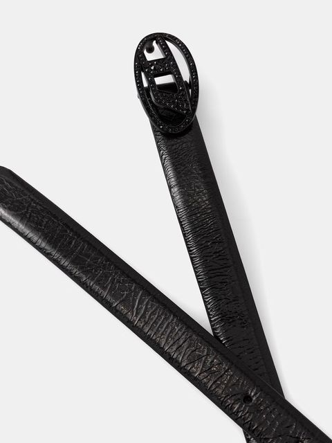 Diesel pasek damski skórzany OVAL D-LOGO B-1DR - zdjęcie produktu nr 1