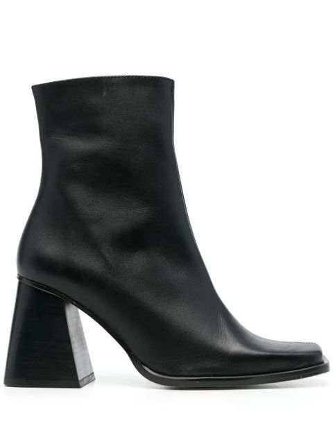 ALOHAS South 80mm leather ankle boots - Black - zdjęcie produktu nr 1