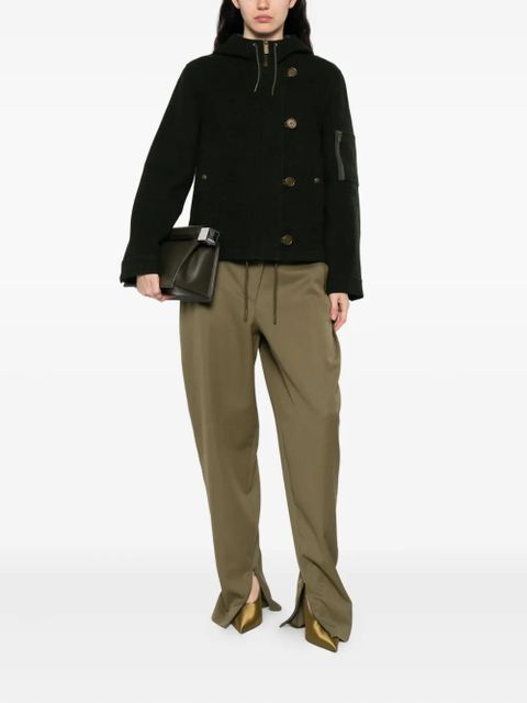 Burberry hooded coat - Green