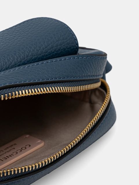 Coccinelle torebka skórzana kolor niebieski E1 MF6 55 04 01