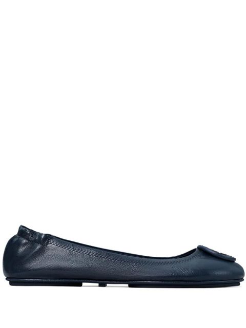 Tory Burch Minnie Travel ballet flats - Blue - zdjęcie produktu nr 1