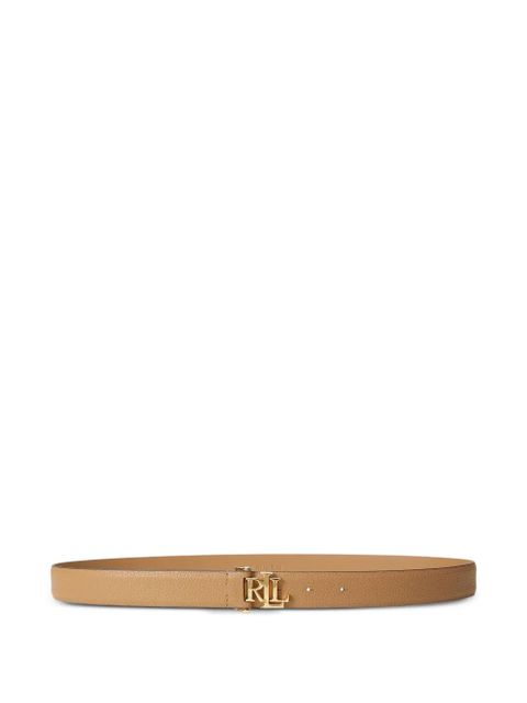 Lauren Ralph Lauren logo-buckle belt - Neutrals - zdjęcie produktu nr 1