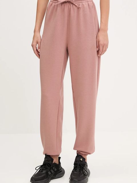 adidas Performance spodnie dresowe Designed for Training damskie kolor pomarańczowy gładkie JN7176 - zdjęcie produktu nr 1