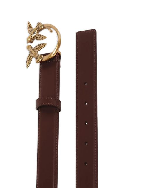 PINKO logo buckle belt - Brown - zdjęcie produktu nr 2
