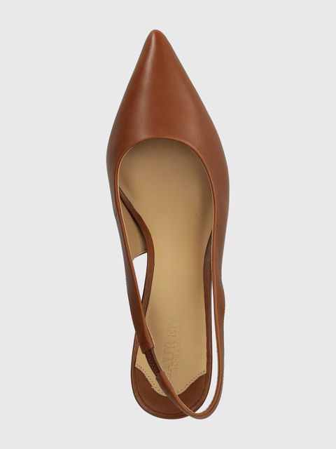 Lauren Ralph Lauren szpilki skórzane Lolah