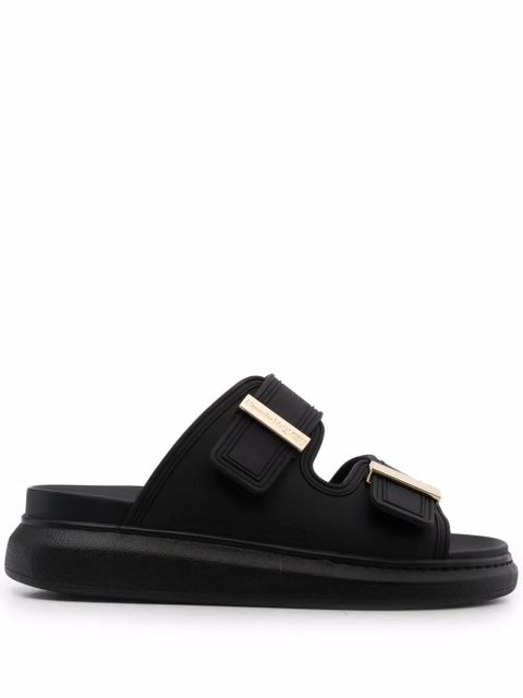 Alexander McQueen Hybrid flatform sandals - Black - zdjęcie produktu nr 1