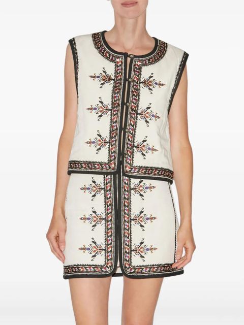 MARANT ÉTOILE Zeana cardigan - White