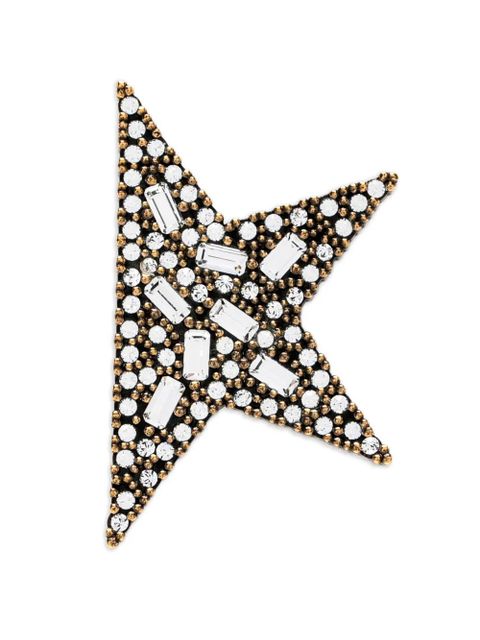 Golden Goose crystal beaded star brooch - zdjęcie produktu nr 1