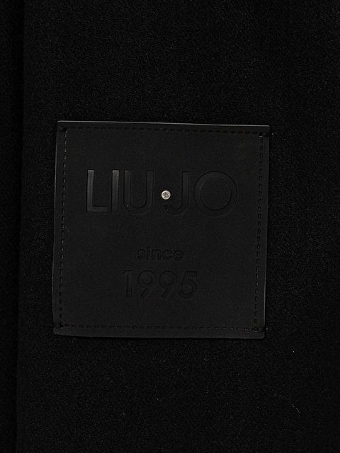 Liu Jo szalik damski kolor czarny gładki 2F5048.T0300 - zdjęcie produktu nr 2