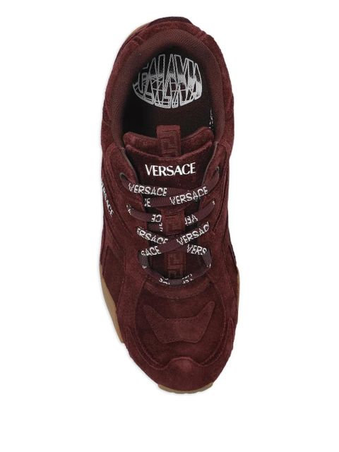 Versace Galaxia lace-up sneakers - Red