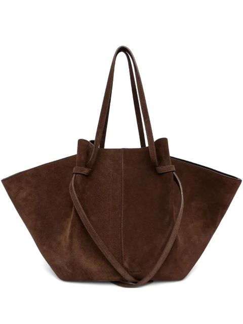 Yuzefi suede tote bag - Brown - zdjęcie produktu nr 1
