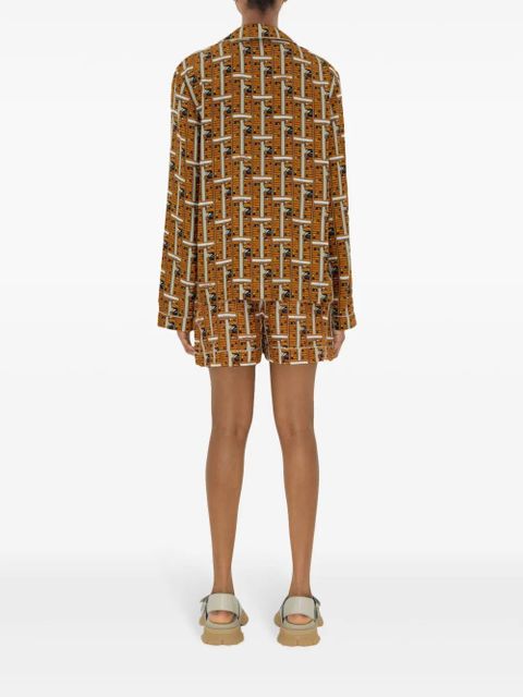 Burberry Bus pajama top - Orange