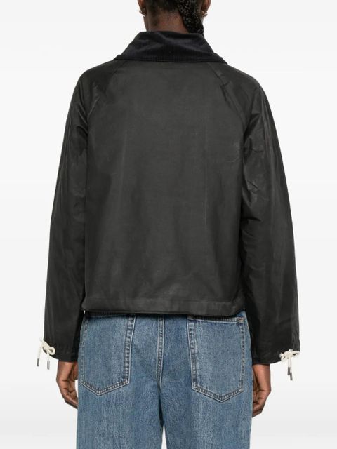 Barbour corduroy-collar jacket - Grey