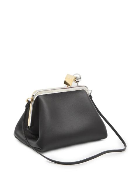 Jacquemus small Le Berlingot leather clutch bag - Black - zdjęcie produktu nr 2