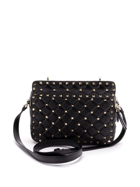 Valentino Garavani Rockstud Spike cross body bag - Black - zdjęcie produktu nr 2