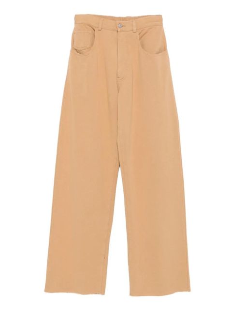 MM6 Maison Margiela cotton trousers - Neutrals - zdjęcie produktu nr 1