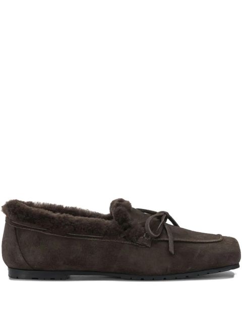 Aeyde Jesper suede loafers - Brown - zdjęcie produktu nr 1