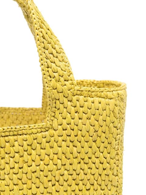 LOEWE small Font tote bag - Yellow