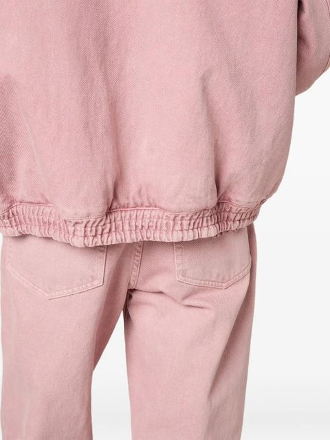 Miu Miu padded corduroy-collar blouson - Pink
