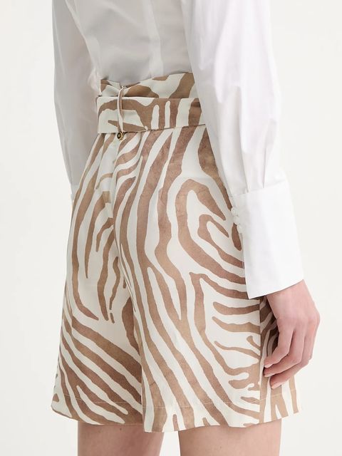 Marciano by Guess szorty z domieszką lnu ROSIE